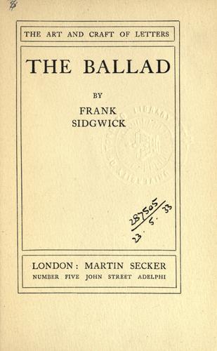The ballad