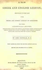 A new Greek and English lexicon