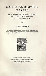 Myths and myth-makers