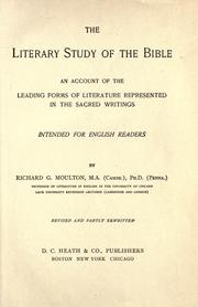 The literary study of the Bible