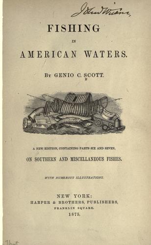 Fishing in American waters