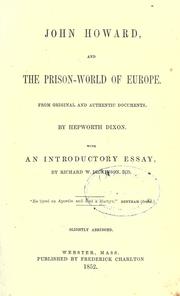 John Howard, and the prison-world of Europe