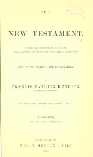 The New Testament