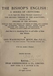 The bishop's English