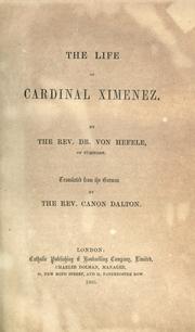 The life of Cardinal Ximenez