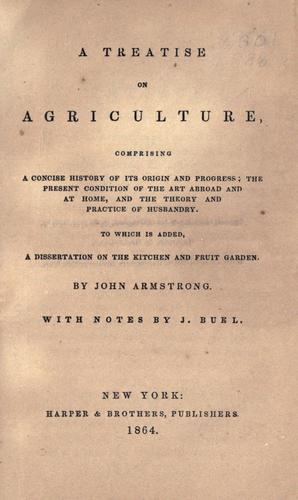 A treatise on agriculture