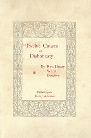 Twelve causes of dishonesty