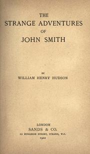 The strange adventures of John Smith