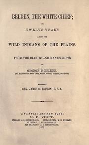 Belden, the white chief