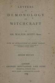 Letters on demonology and witchcraft