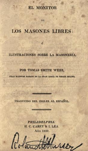 The Freemason's monitor, or, Illustrations of Masonry