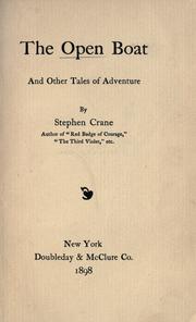 The open boat, and other tales of adventure