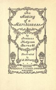 The making of a marchioness