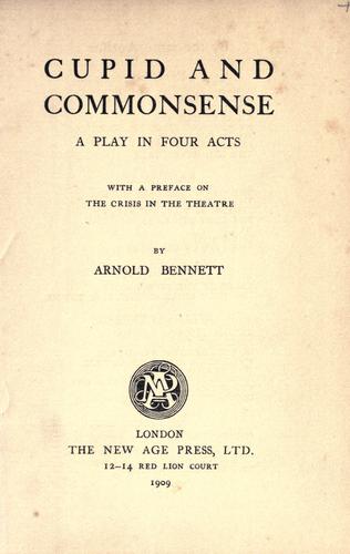 Cupid and commonsense