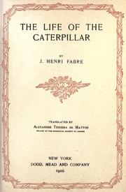 The life of the caterpillar