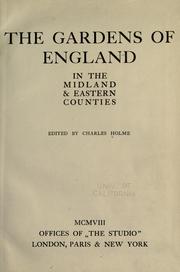 The gardens of England in the midland & eastern counties