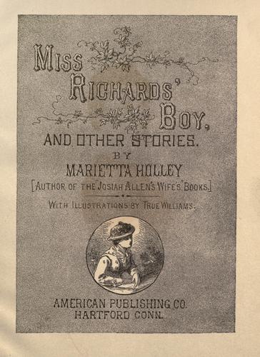 Miss Richards' boy