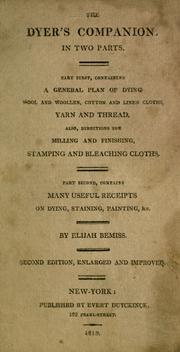 The dyer's companion