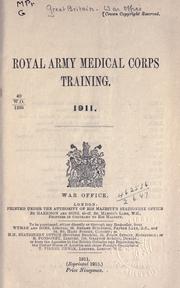 Royal Army Medical Corps training, 1911