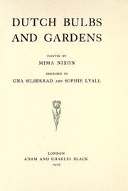 Dutch bulbs and gardens
