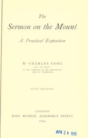 The Sermon on the Mount