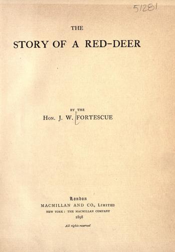 The story of a red-deer