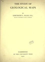 The study of geological maps