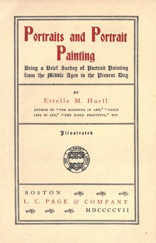 Portraits and portrait painting