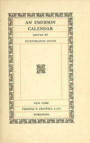 An Emerson calendar