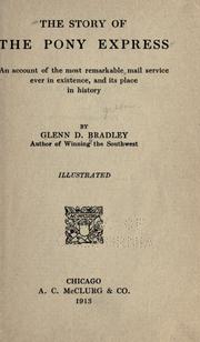 The story of the pony express