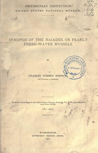 Synopsis of the Naiades