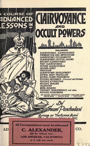 Clairvoyance and occult powers