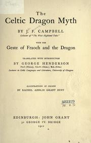The Celtic dragon myth
