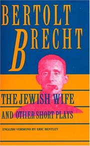 The Jewish wife and other short plays