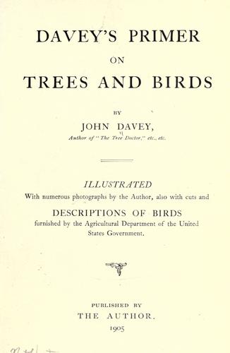 Davey's primer on trees and birds