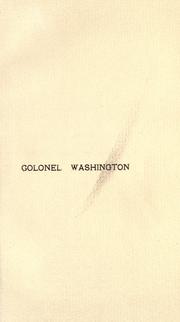 Colonel Washington