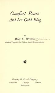 Comfort Pease and her gold ring