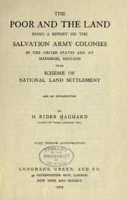 The poor and the land