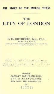 The city of London