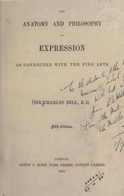 The anatomy and philosophy of expression as connected with the fine arts