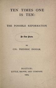Ten times one is ten: the possible reformation