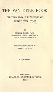 The Van Dyke book