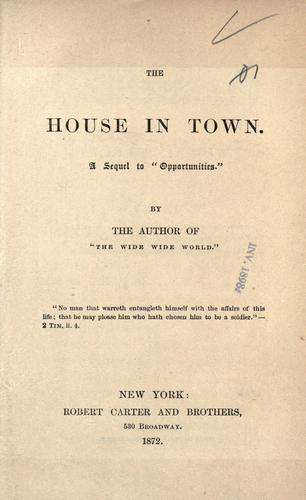 The house in town