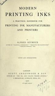 Modern printing inks