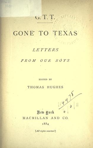 Gone to Texas