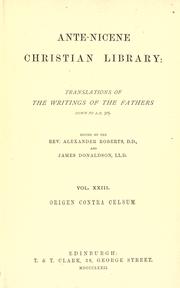 Ante-Nicene Christian library, Vol. II