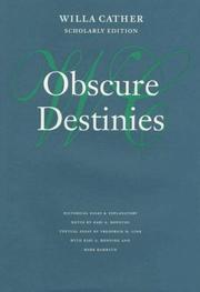 Obscure Destinies