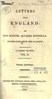 Letters from England
