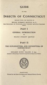 Guide to the insects of Connecticut