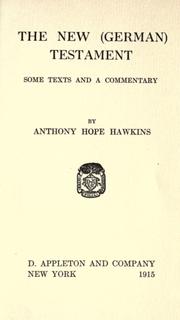 The new (German) testament